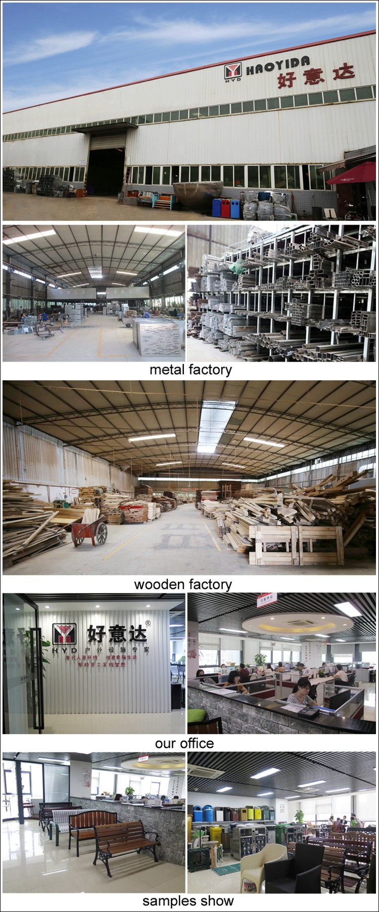 ISO9001 Large Galvanized Steel Garden Metal Flower Pots