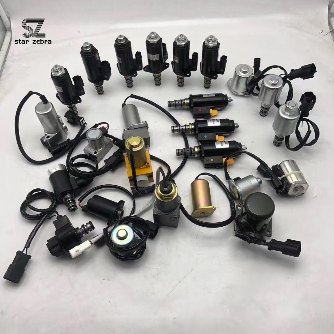 40E30-701A Caterpillar Excavator Solenoid Valve E320B E325B