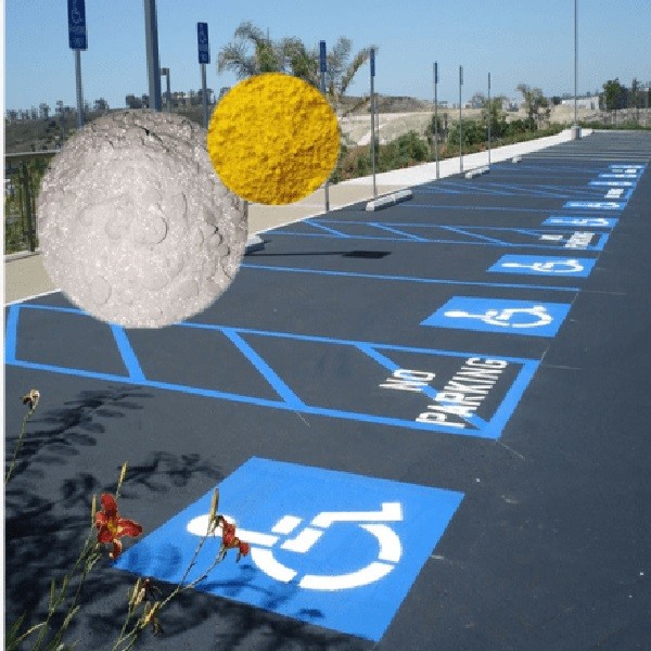 Durable Hot Melt Road Marking Paint With 10% Premixed Glass Beads for Heavy Traffic