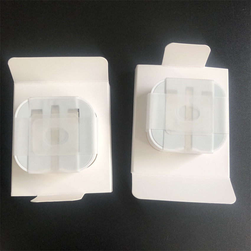 Neutral Fast Phone Wall Charger Plug UK Type C 5V 3A 20W PD Qc3.0