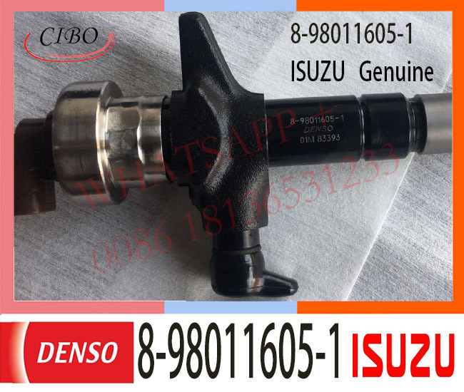 8-98011605-1 4JJ1 4JK1 ISUZU Fuel Injector 8-98011605-1 095000-6990 095000-6993