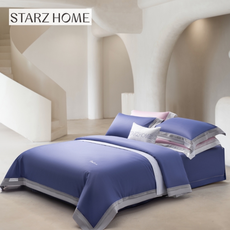 Customized King/Queen/Twin Bedding Sets with 80S Fabric Count and Comforter Shell