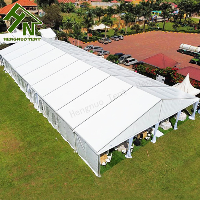 500 Seater GB 6061 T6 Aluminum Frame Tent Watertight Fabric For Party Events