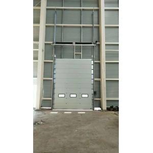  Panel 40mm Sectional Overhead Door With Anti Breaking System Manufactures