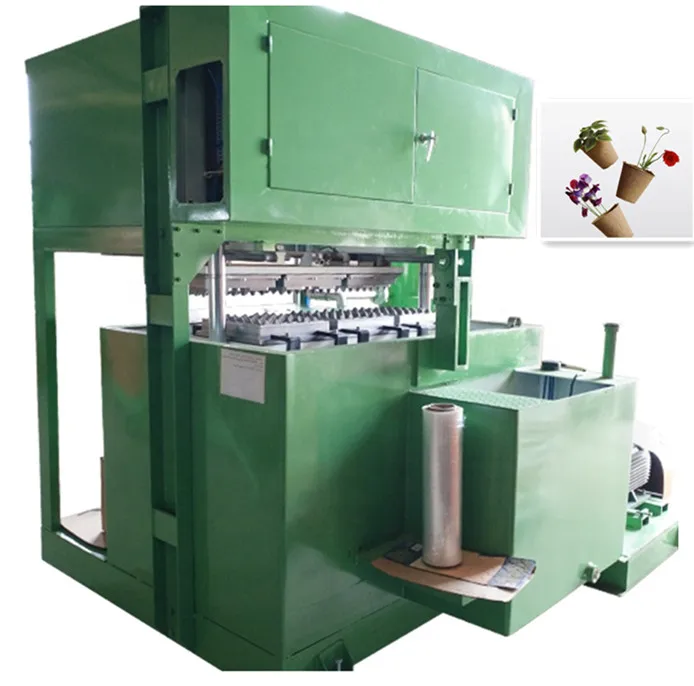 380V/50Hz Sun Drying Plastic Forming Molds Small Business Idea Egg Tray Machine