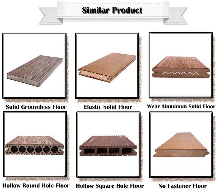 Floor Accessories Outdoor PVC WPC Floor Joist Keel for Heavy-Duty and Long-Lasting