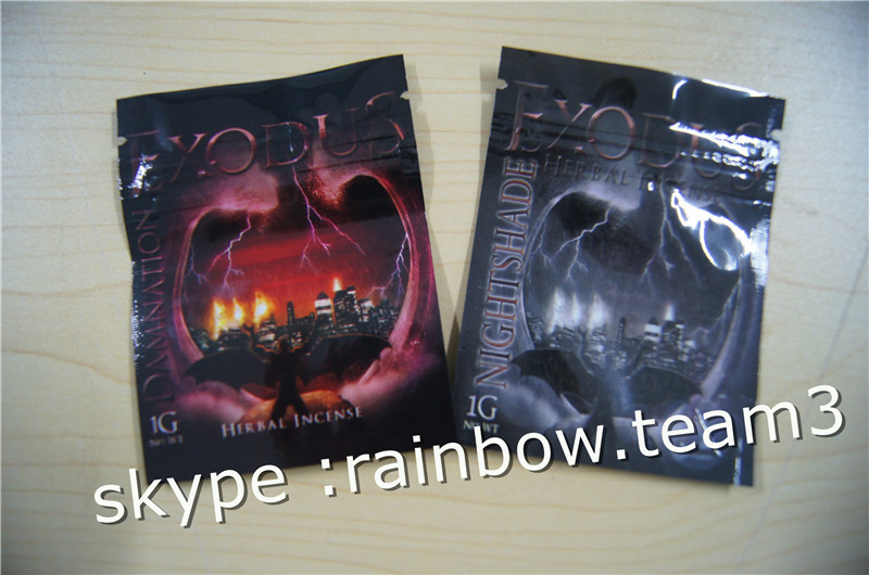 Herbal incense bag/ three side seal zipper bag / custom herbal incense bag for 1g /2g /3g/4g/5g sachet bag for powder