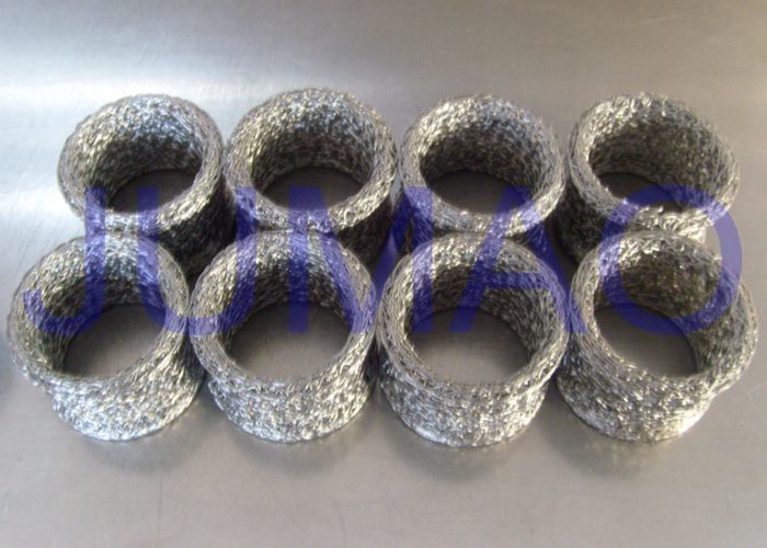  Compressed Metal Knitted Mesh Filters Rings Shape Gaskets With Copper Material Manufactures