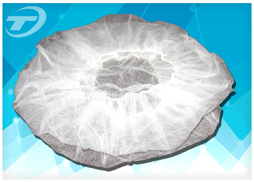 Disposable SPP bouffant cap in various colors , light and dust proof