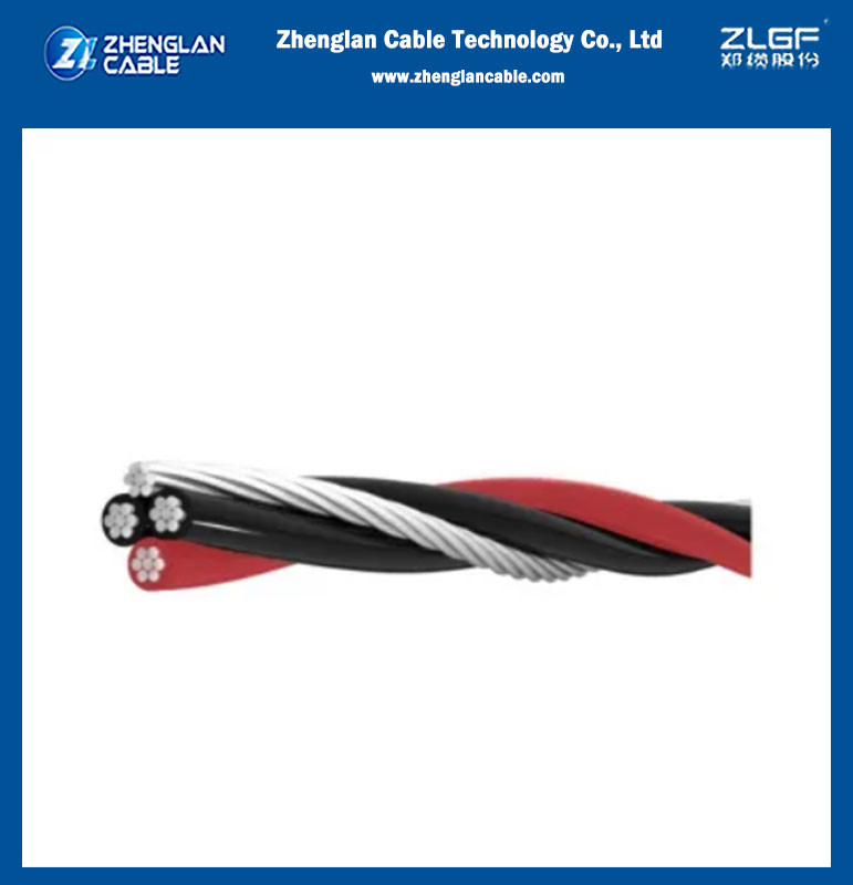 0.6/1KV Overhead Aluminum ABC Cable Conductor XLPE Insulated IEC60502-1