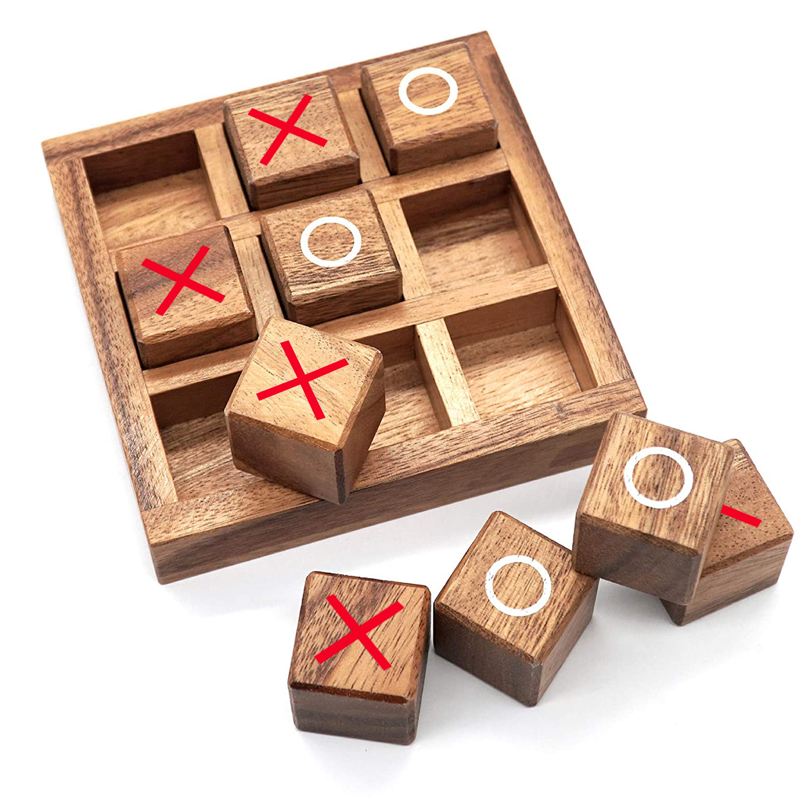 Entertainment 3cm Wooden Chess Pieces Interaction Game Unisex