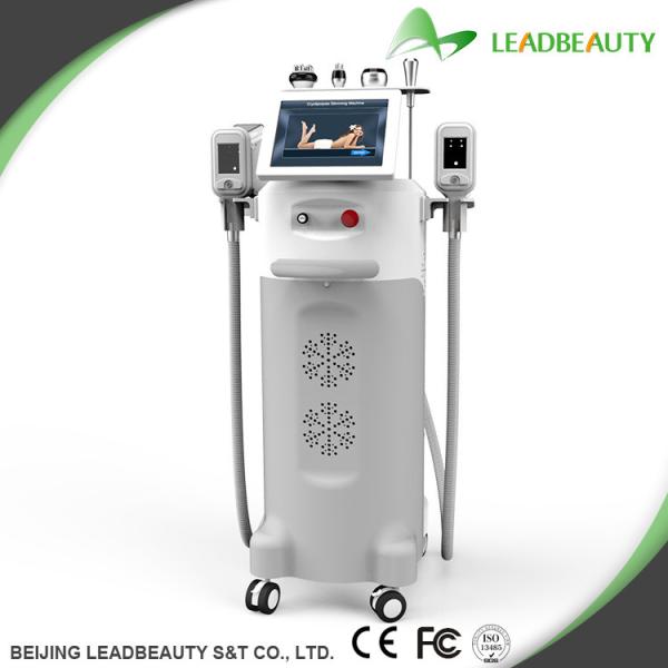 Salon equipment stationary effective 5 handles fat freezing machine cryolipolysi