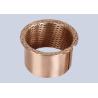 Buy cheap Flanged FB090 Plain Bush Bearing CuSn8P With Diamond Or Ball Shape Oil Sockets from wholesalers