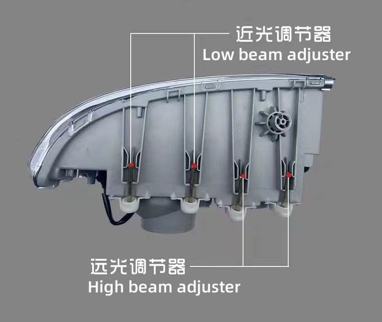 National Heavy Duty Truck HOWO Full LED Headlight Assembly WG9719720001 WG9719720002