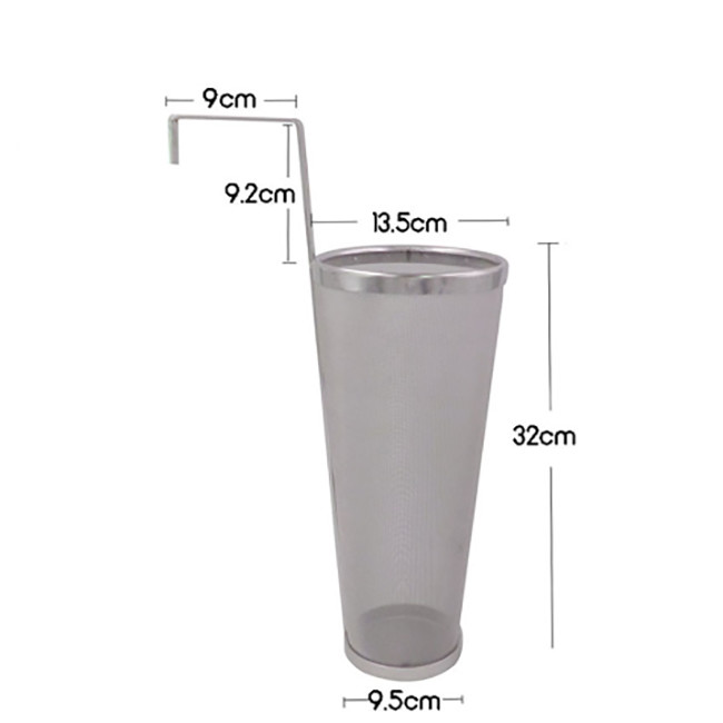 Food Grade Stainless Steel Homebrew Hop Filter With Excellent Heat Resistance