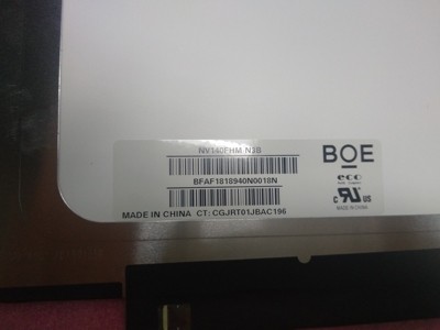 Laotop BOE 14" Widescreen LCD Computer Monitors NV140FHM-N4B 1920*1080 Pixels 220CD/M2