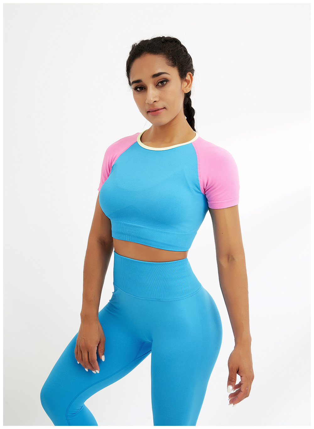 Oem Factory Manufacturer Custom Logo Short Sleeve OEM T Shirts Fast Dry Womens Yoga T Shirts