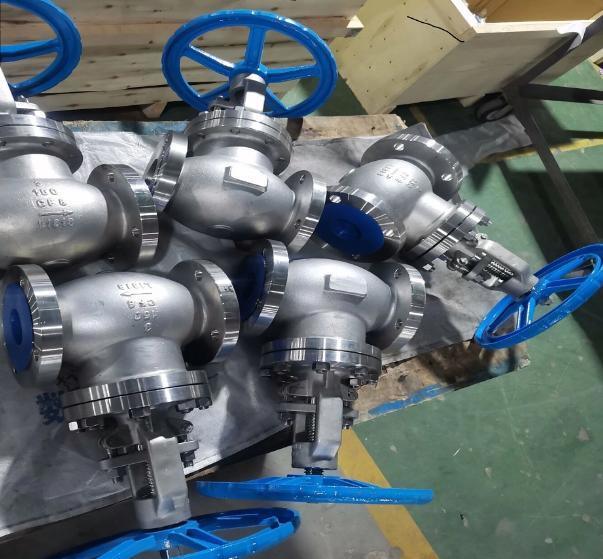 ANSI 300lb DN100 Flanged Cast Carton Steel Wcb Globe Valve