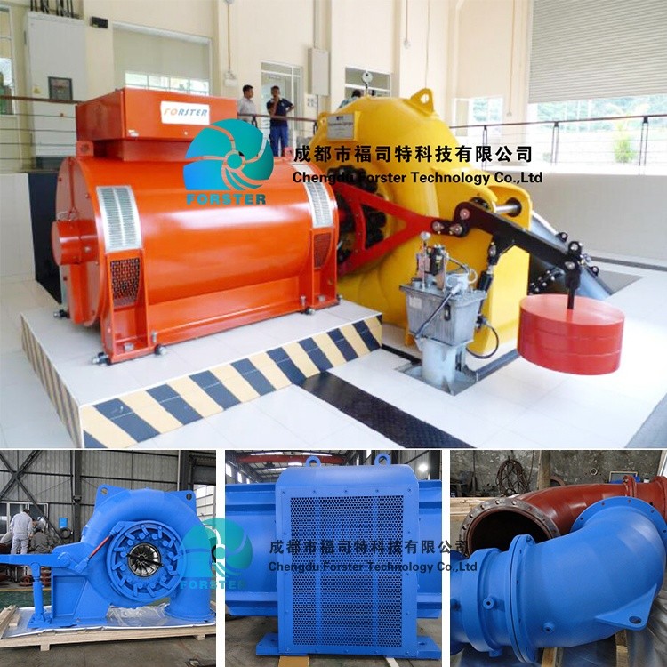 Hydraulic Hydro Electronic Crossflow Water Turbine Generator 1000KW 1MW
