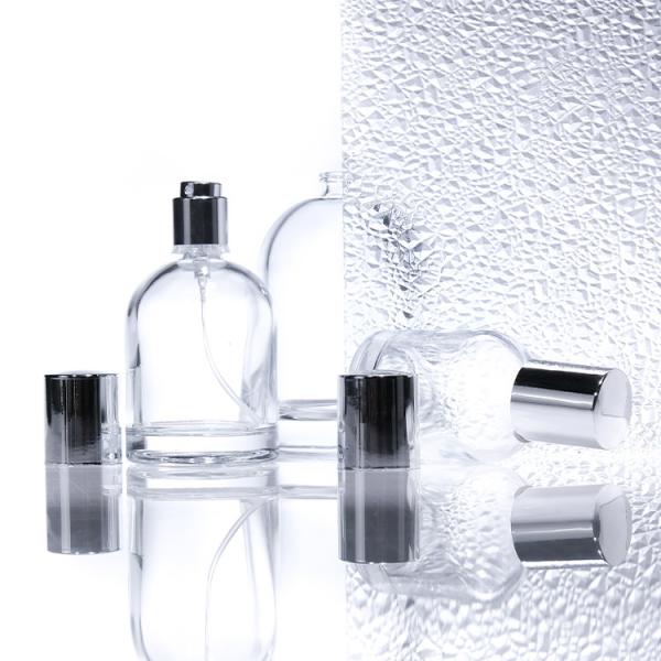 Luxury 30ml 50ml 100ml Thick Walled Square Round Glass Perfume Bottles With