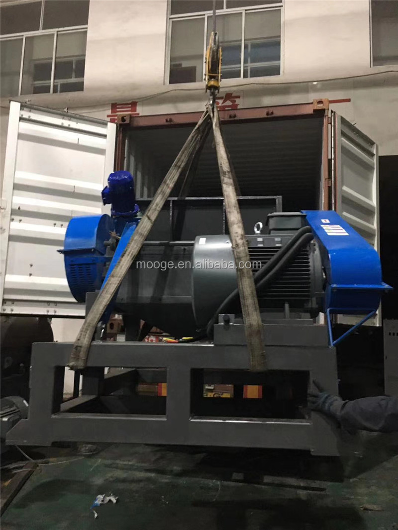 1000kg/H Waste Plastic Shredder Machine 600-1500mm Waste Plastic Crusher
