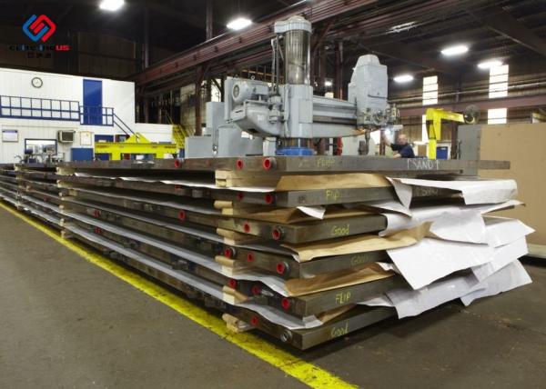 Steam Hot Press Plates / Heated Platen Rubber Plastic Molding Board Industries