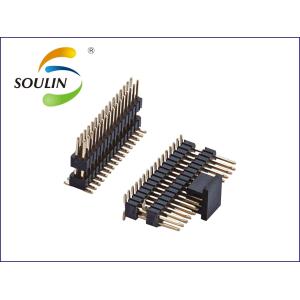 China PA6T PA9T 2.0 Mm Pitch Connector Board To Board Header Dual Row on sale