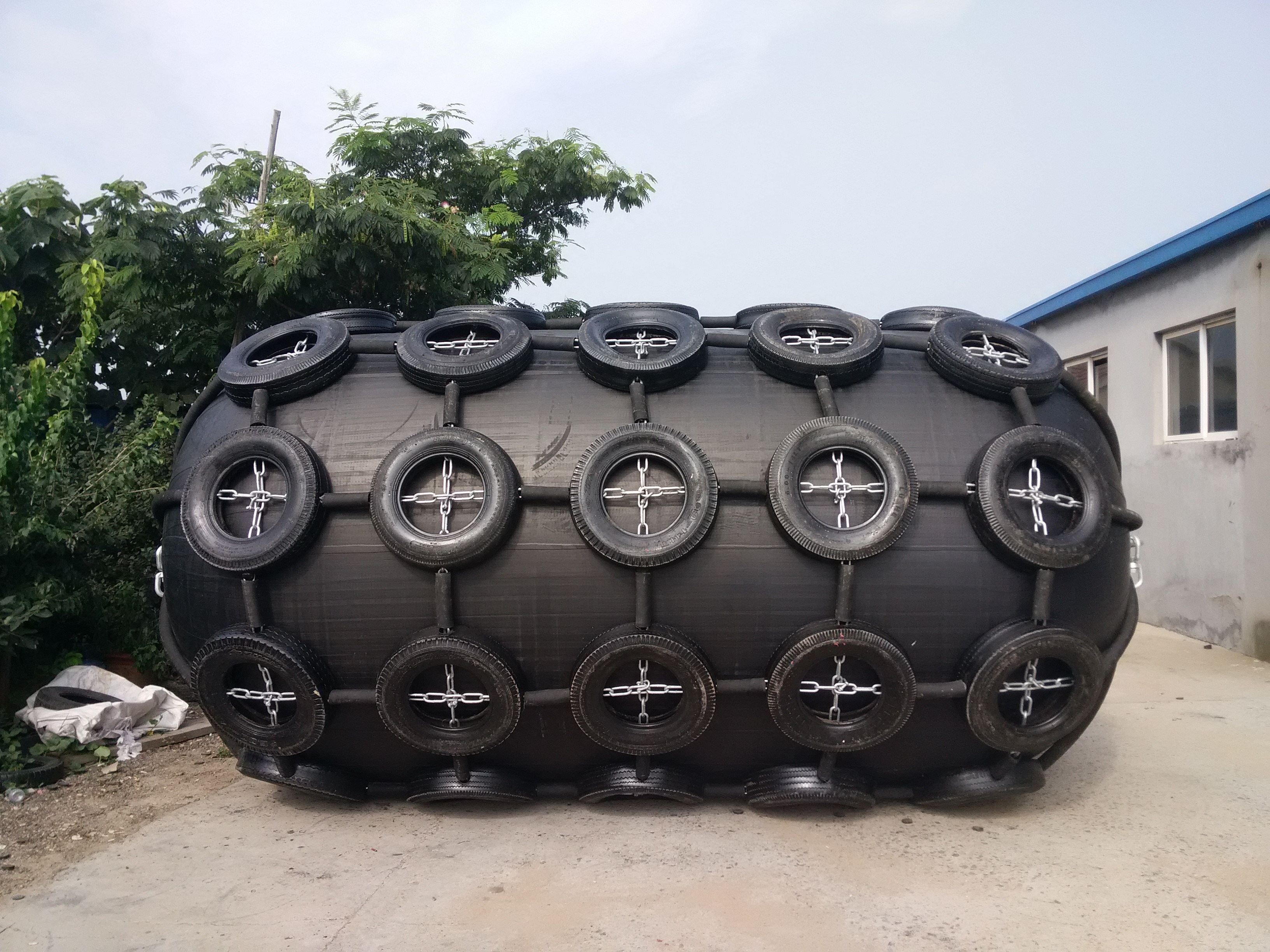 BV Certificate Yokohama Rubber Fender 50Kpa 80Kpa IS017357 Standard