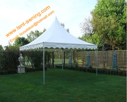 High Peak Pole Tent, fireproof PVC, 3x3m, 4x4m, 5x5m, 6x6m, Rental Tent