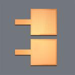Custom Copper Etching Parts Ultra Thin Vapor Chamber For CPU Coolers