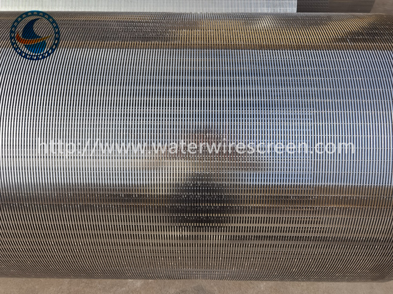 Ss304 Od600mm Johnson Wedge Wire Filter Screen Tube For Hydropower Plants