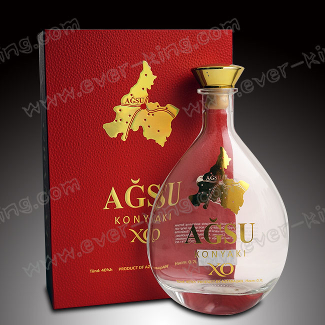 Refillable 750 ML Empty Liquor Bottles For Packing Beverage