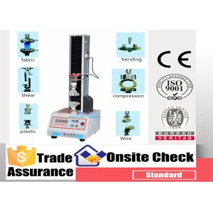 Pull Lab Tester Machines Single Column Tensile Strength Universal Testing
