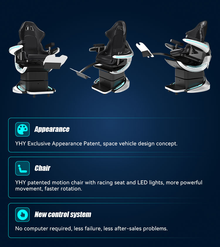 Upgrade Your Gaming Experience with YHY Ultimate Crossing 2 VR 360 Simulator