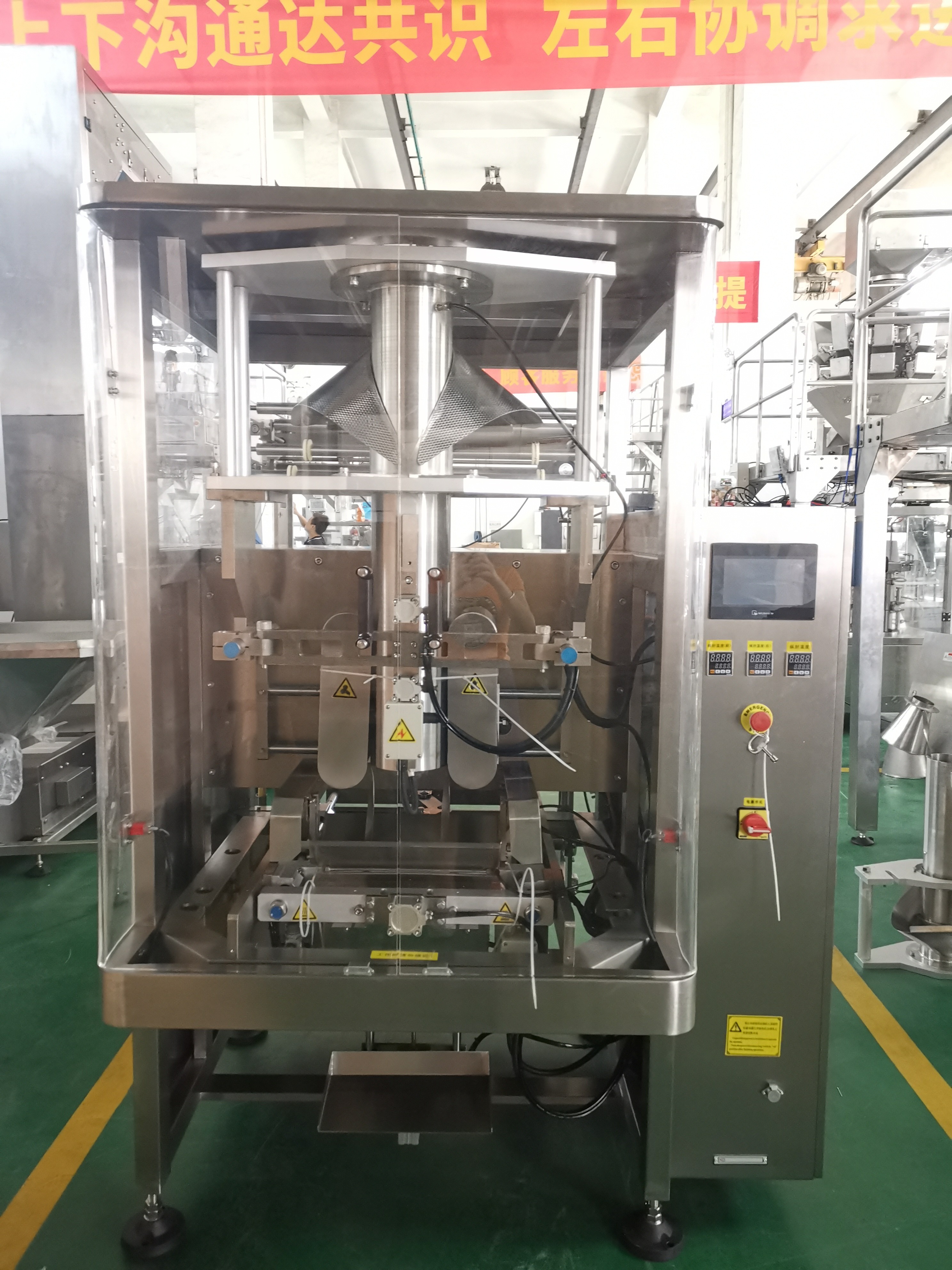 SS304 Salt Coffee Masala Small Cookie Packaging Machine