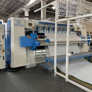 10KW Automatic Computerized Quilting Machine 80mm Thickness Mattress Border