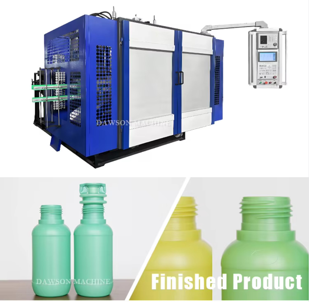 HDPE Pesticide Bottle Making Chemical Drum Extrusion Blow Molding Machine