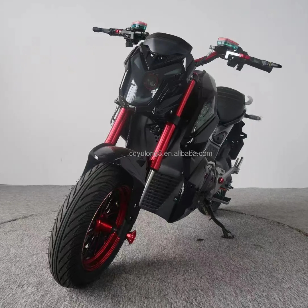 10/12inch Tire Size Motor Bike Racing EEC Moped Electric Motorcycles with 72V Battery