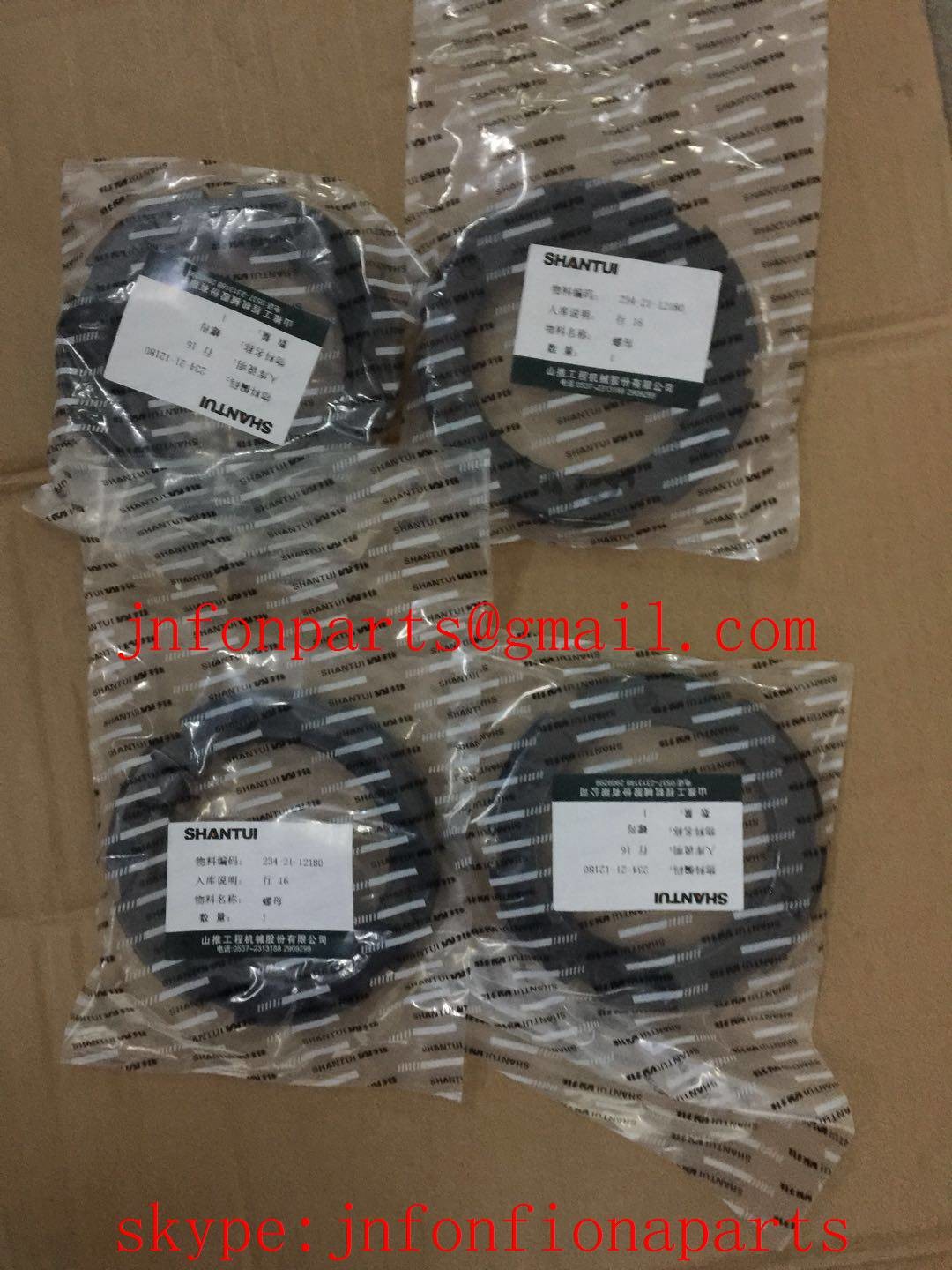 komatsu D85 D155 D355 bulldozer TRANSMISSION (3/4)¤ PRANETARY GEAR AND SHAFT NUT 234-21-12180