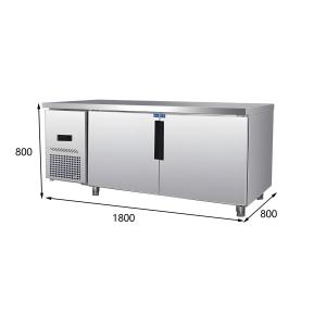 Non-Freezing Micro-Freezing Refrigerated Worktable for Voltage/Frequency or