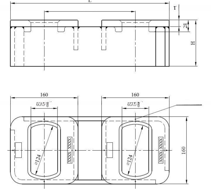 ACE Professional Supply Casting Steel Double Container Raised Foundation Socket for DNV GL Certified Shipping Container