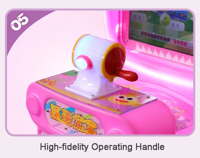 Immersive Game World With Shark Themed Electronic Coin Op Arcade Kids Game Machine Small Size Consumption Energy