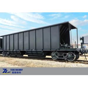AAR Brake Railway Ore Hopper Wagons Bottom Quick Discharge Heavy Load 90 Tons