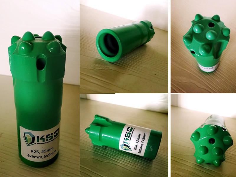 R28-48mm Tungsten Carbide Drill button Bits For Drifting Drilling