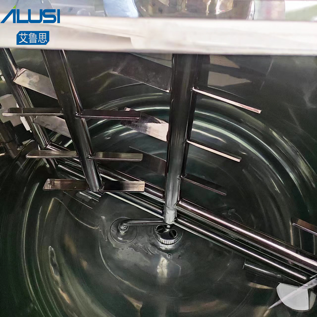 5000L Chemical Shower Gel Mixing Machine Conditioner Homogenizer Tank With Dispersion