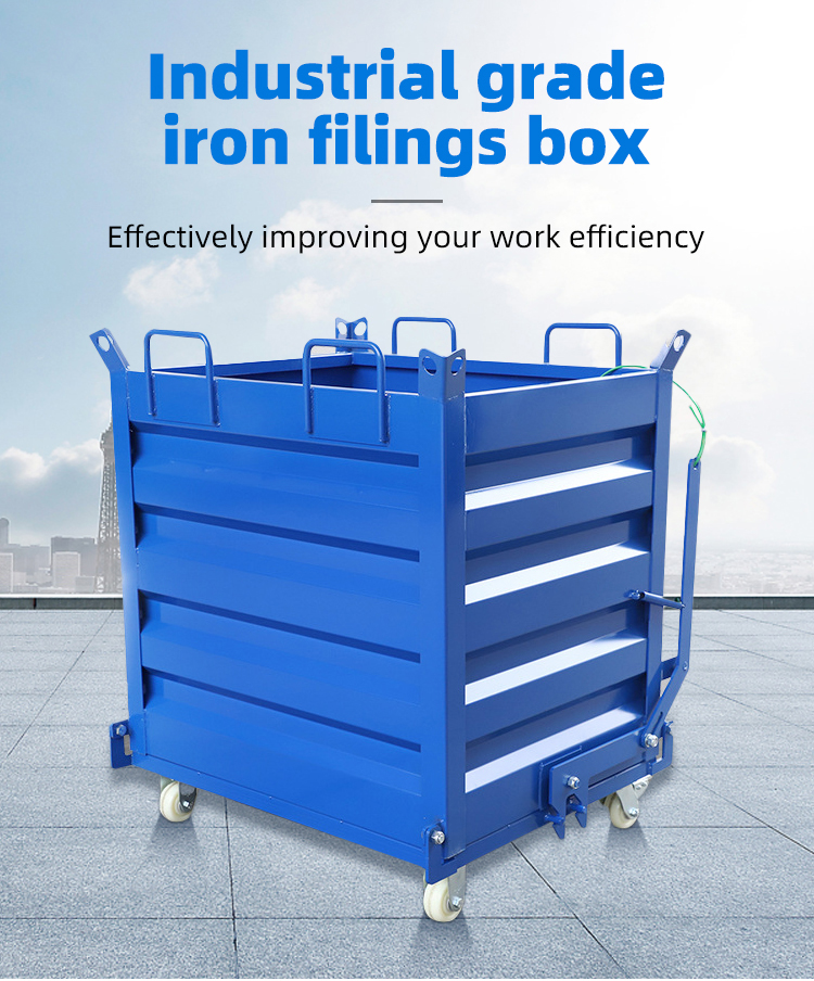 Industrial Grade Iron Fillings Box Refuse Collector