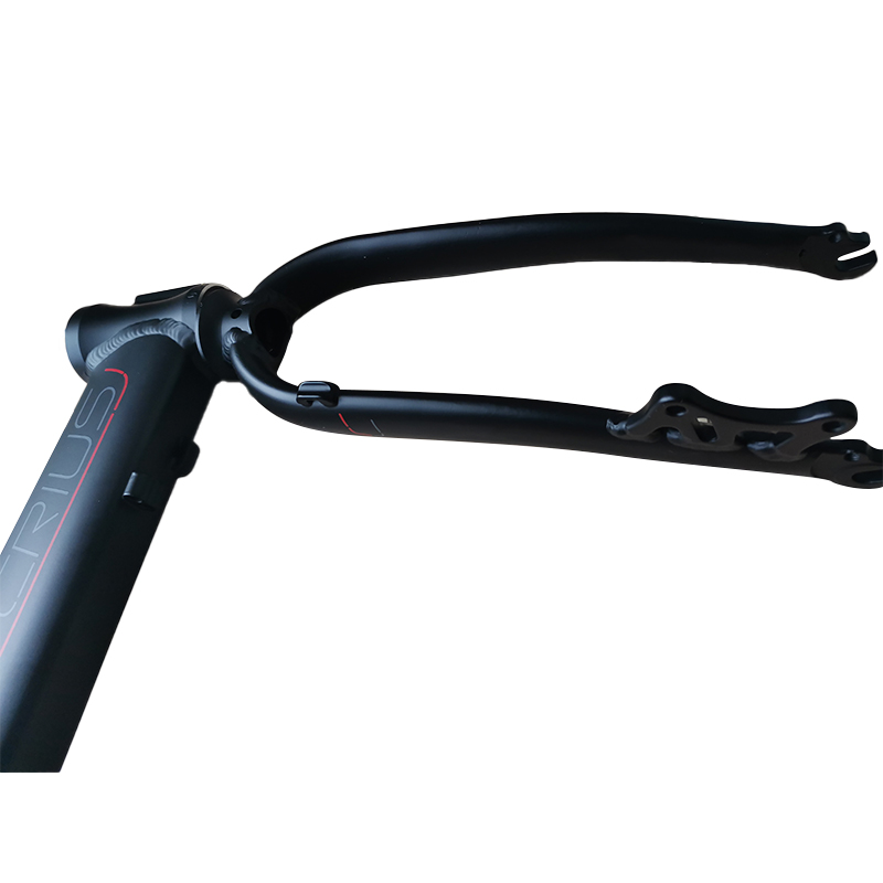20" Aluminum Alloy Folding Bike Frame with Gloss Surface Processing Mode Suitable