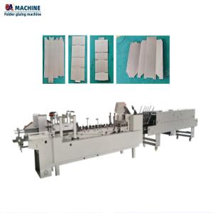 Speed Folder Gluer with Deviation Correction and Pre-Folding Core Components
