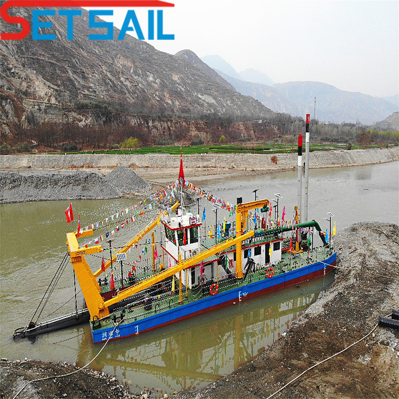 Stable Sand Pump Performance 8 Inch Cutter Suction Sand Dredger