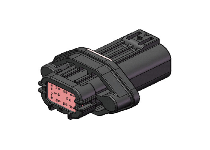 OEM Signal Transmission Electrical 10 Pin Waterproof Connector 1000VDC for Battery Pack